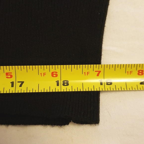 Lane Bryant black V neck Sweater 18/20 EUC - Picture 8 of 10